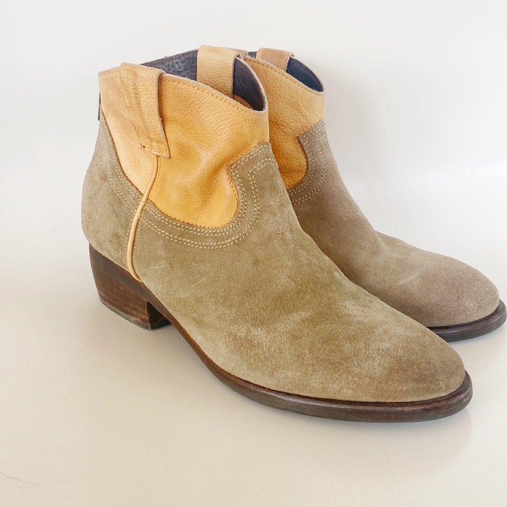 Steve Madden Suede Leather Ankle Boots Booties